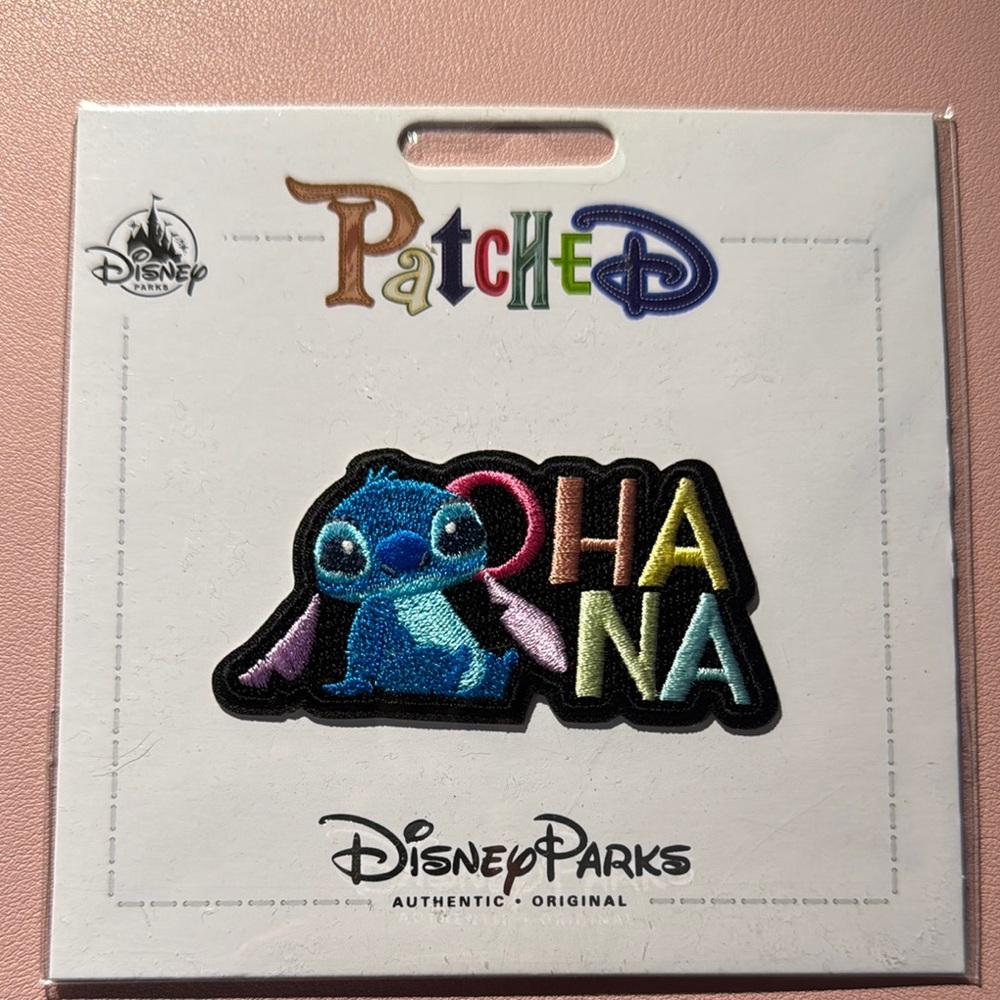 Disney Parks - Patched Lilo & Stitch - Stitch Ohana Patch